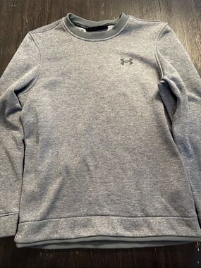 Under Armour Women's Gray Heather Crewneck Sweatshirt